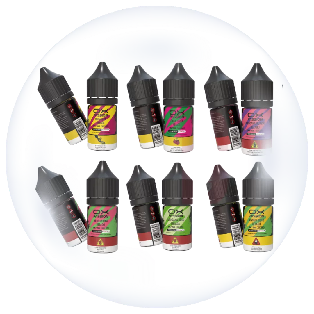 Icono de Ox Passion - Sales de Nicotina en DIY Vape Shop