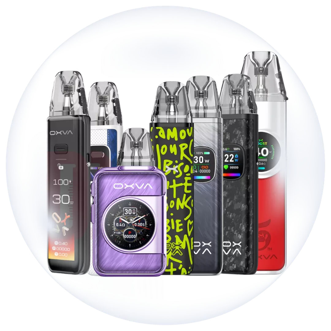Icono de Oxva Vape en DIY - Vape recargable, Pods y Resistencias de Calidad