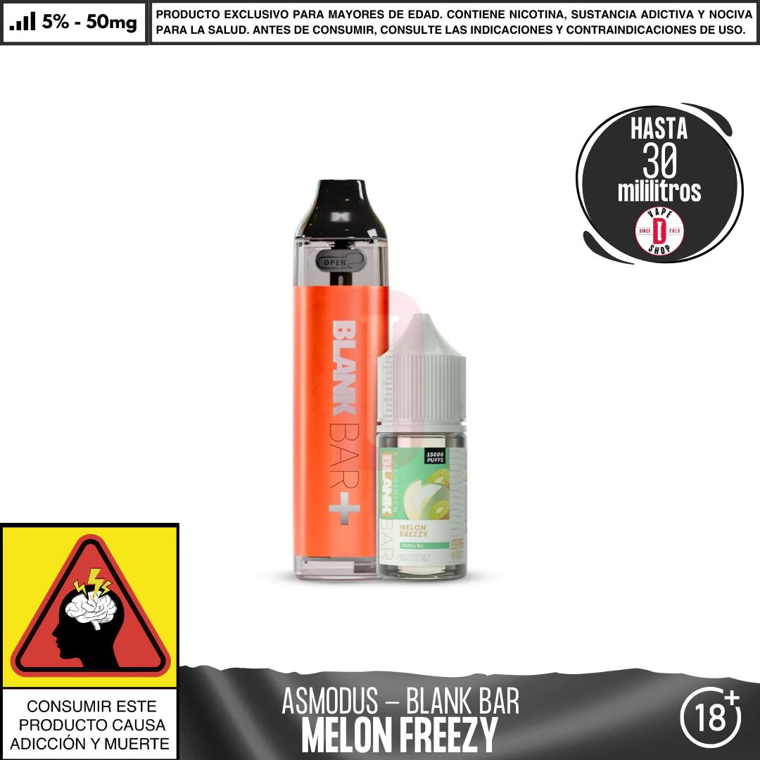 Asmodus - Blank Bar + Sales 30ml - Pod - Asmodus | DIS - ASM - BBKS - MEB - 35