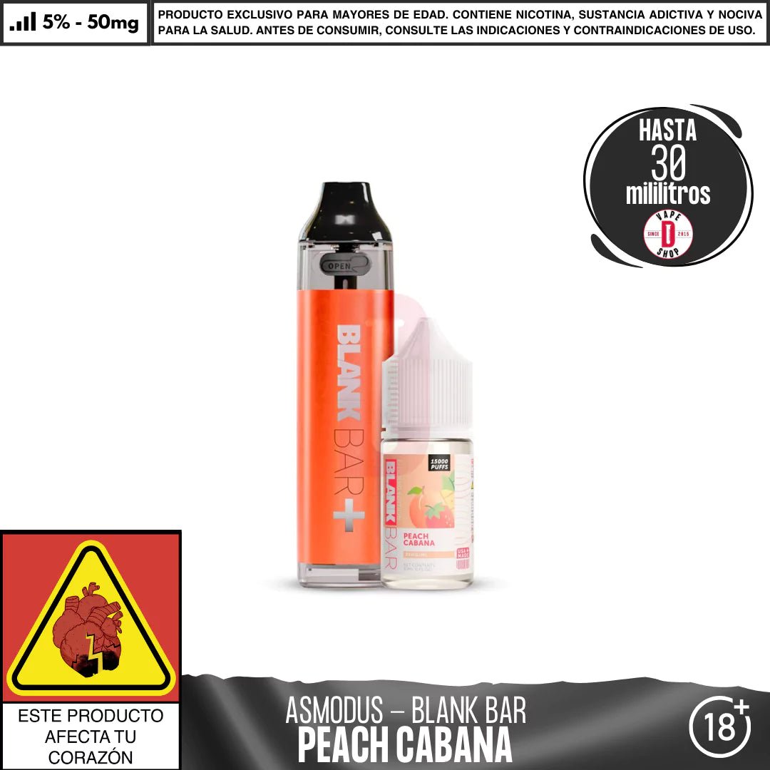 Asmodus - Blank Bar + Sales 30ml - Pod - Asmodus | DIS - ASM - BBKS - PEC - 35