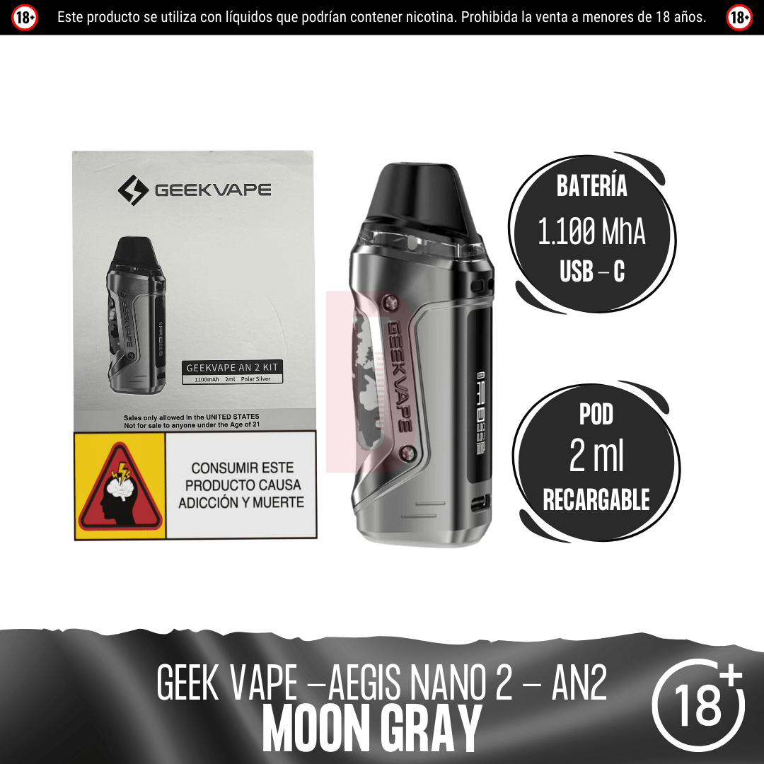 Geek Vape - AN2 (Aegis Nano 2) Pod Kit