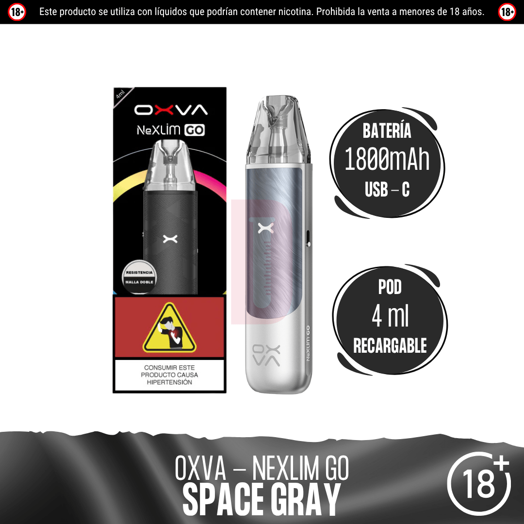 OXVA - NeXLIM GO - Pod - Oxva | EQ-OXVA-NEX-GO-SPG
