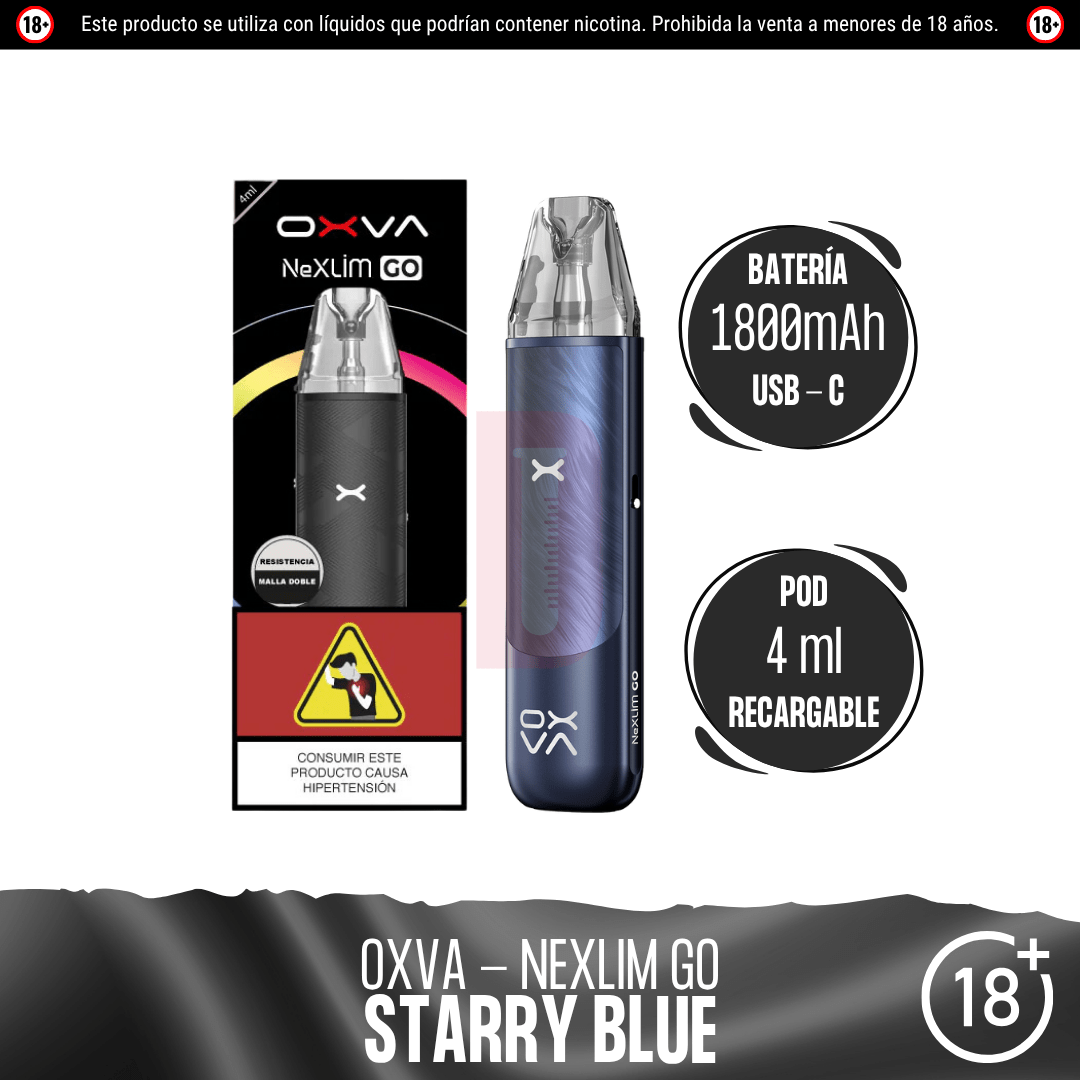 OXVA - NeXLIM GO - Pod - Oxva | EQ-OXVA-NEX-GO-STB