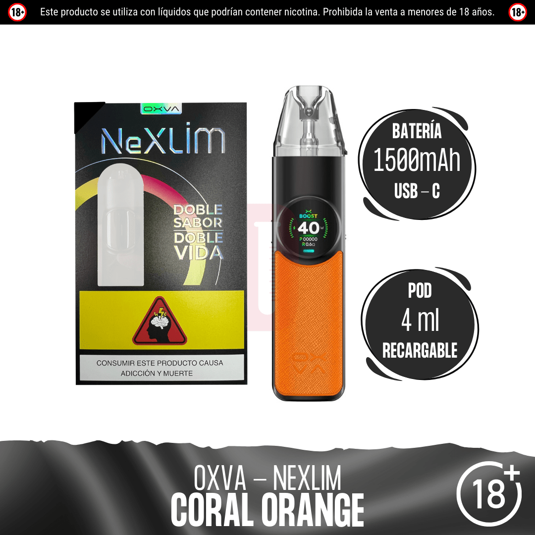Oxva - NeXlim Kit - Pod - Oxva | EQ-OXVA-NEX-COO