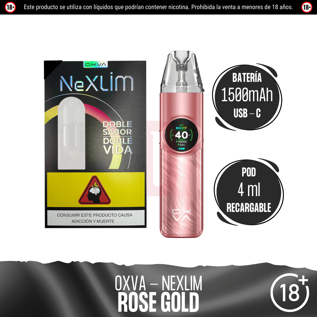 Oxva - NeXlim Kit - Pod - Oxva | EQ-OXVA-NEX-ROG