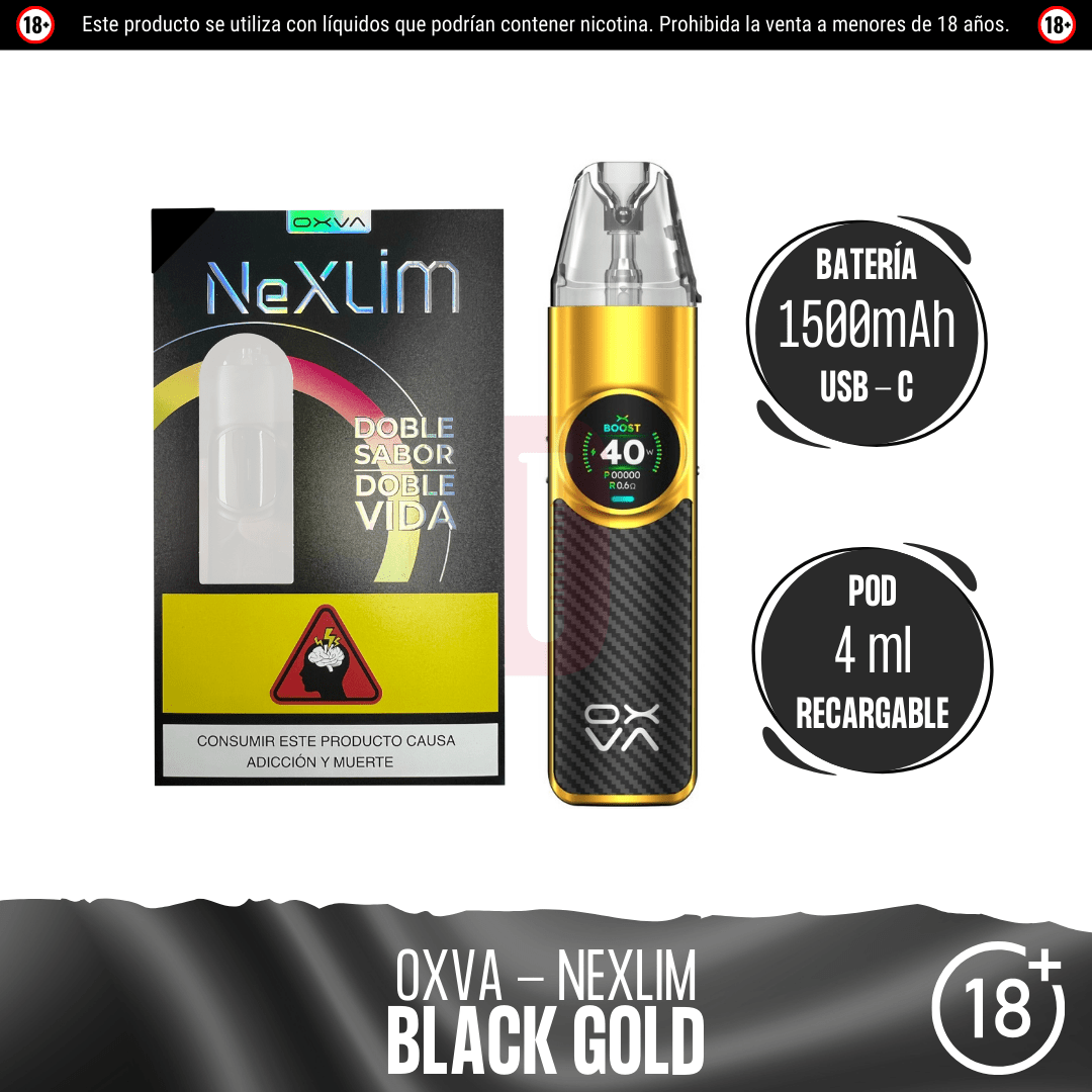 Oxva - NeXlim Kit - Pod - Oxva | EQ-OXVA-NEX-BLG