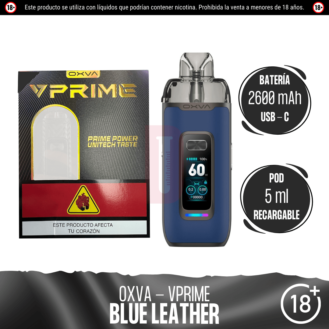 Oxva - Vprime Kit - Pod - Oxva | EQ-OXVA-VPR-BLUL