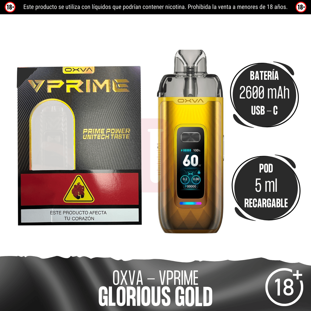 Oxva - Vprime Kit - Pod - Oxva | EQ-OXVA-VPR-GLOG