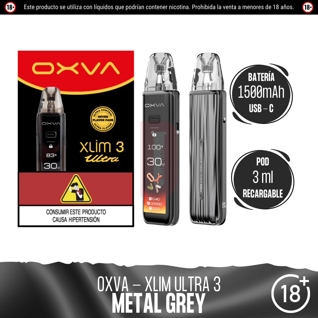 Oxva - Xlim 3 Ultra - Pod - Oxva | EQ-OXVA-XLIM-3UL-MEG