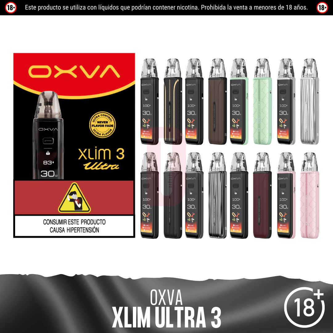 Oxva - Xlim 3 Ultra - Pod - Oxva | EQ-OXVA-XLIM-3UL-MEG