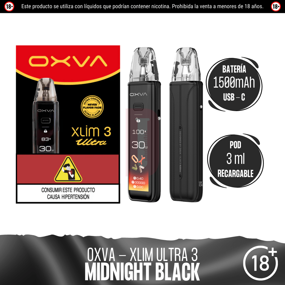 Oxva - Xlim 3 Ultra - Pod - Oxva | EQ-OXVA-XLIM-3UL-MIB