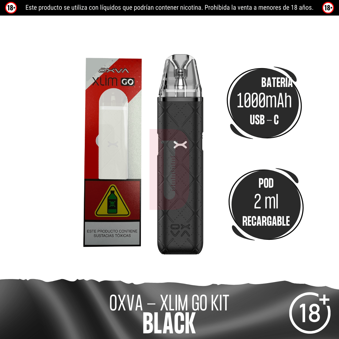 Oxva - Xlim Go Kit - Pod - Oxva | EQ-OXVA-XLIM-GO-BLA