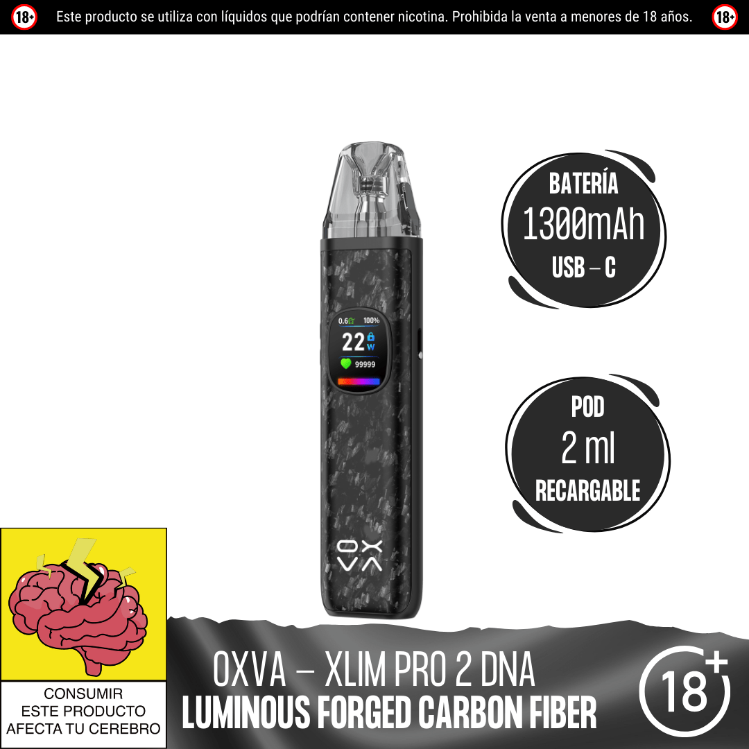 Oxva - Xlim Pro 2 DNA - Pod - Oxva | EQ - OXVA - XLIM - PRO2DNA - LFC