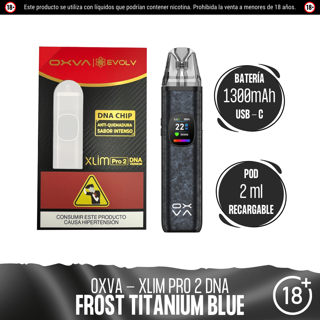 Oxva - Xlim Pro 2 DNA - Pod - Oxva | EQ-OXVA-XLIM-PRO2DNA-FTB