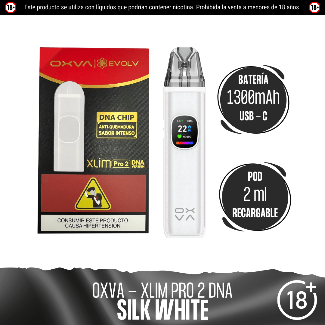 Oxva - Xlim Pro 2 DNA - Pod - Oxva | EQ-OXVA-XLIM-PRO2DNA-SWH