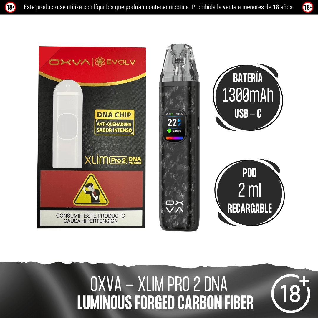 Oxva - Xlim Pro 2 DNA - Pod - Oxva | EQ-OXVA-XLIM-PRO2DNA-LFC