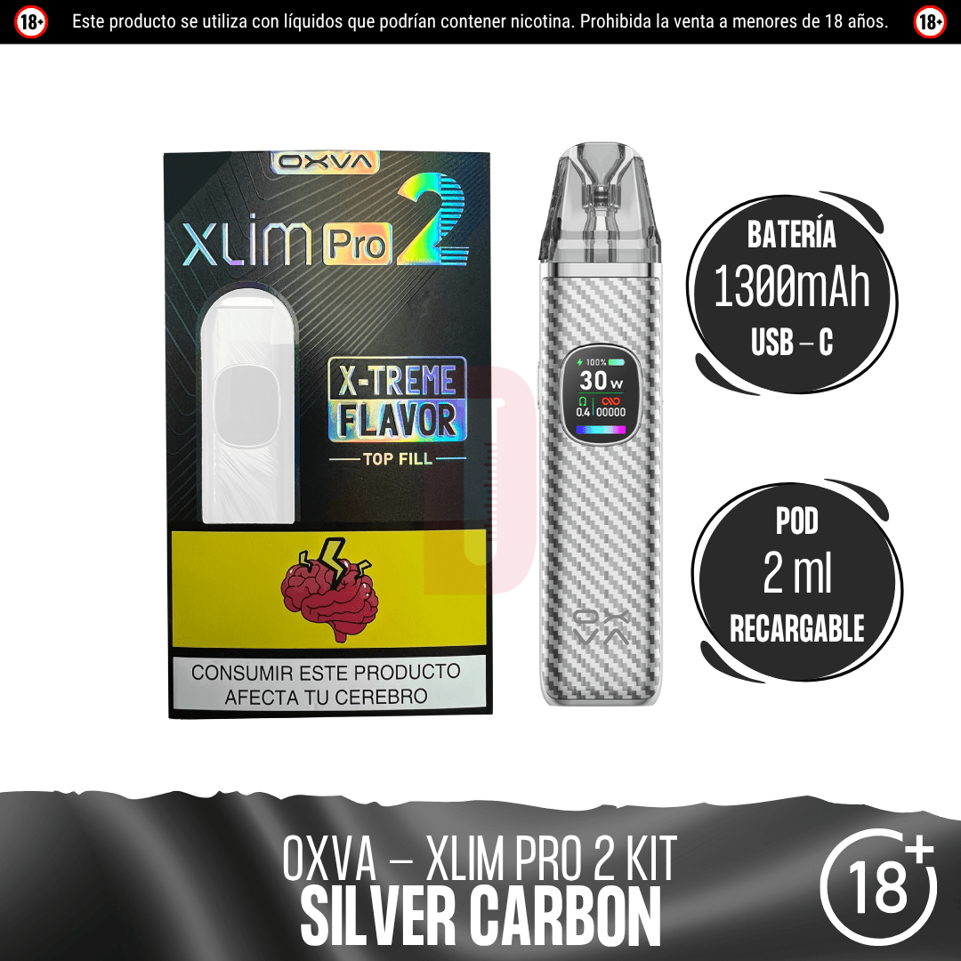 Oxva - Xlim Pro 2 Kit - Pod - Oxva | EQ-OXVA-XLIM-PRO-2-SC