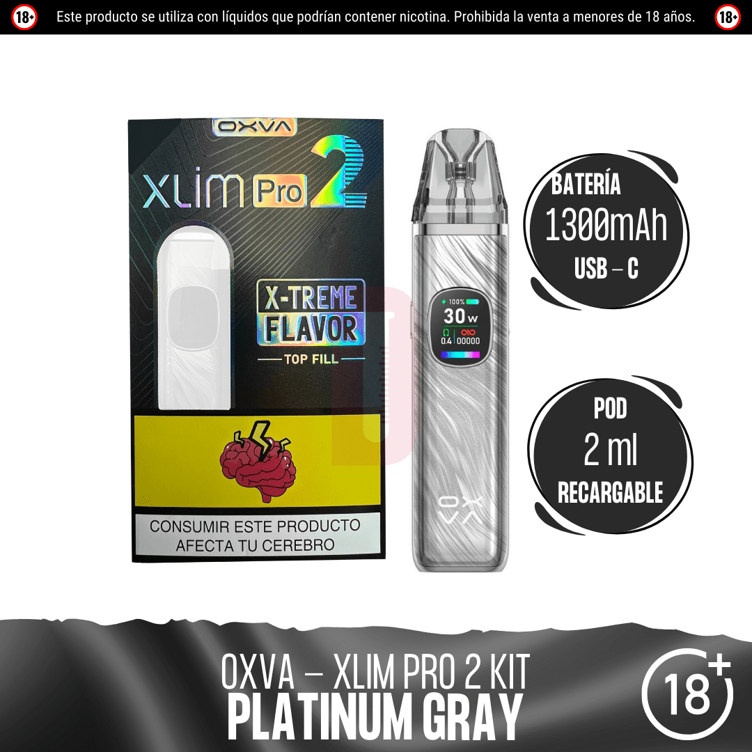 Oxva - Xlim Pro 2 Kit - Pod - Oxva | EQ-OXVA-XLIM-PRO-2-PG