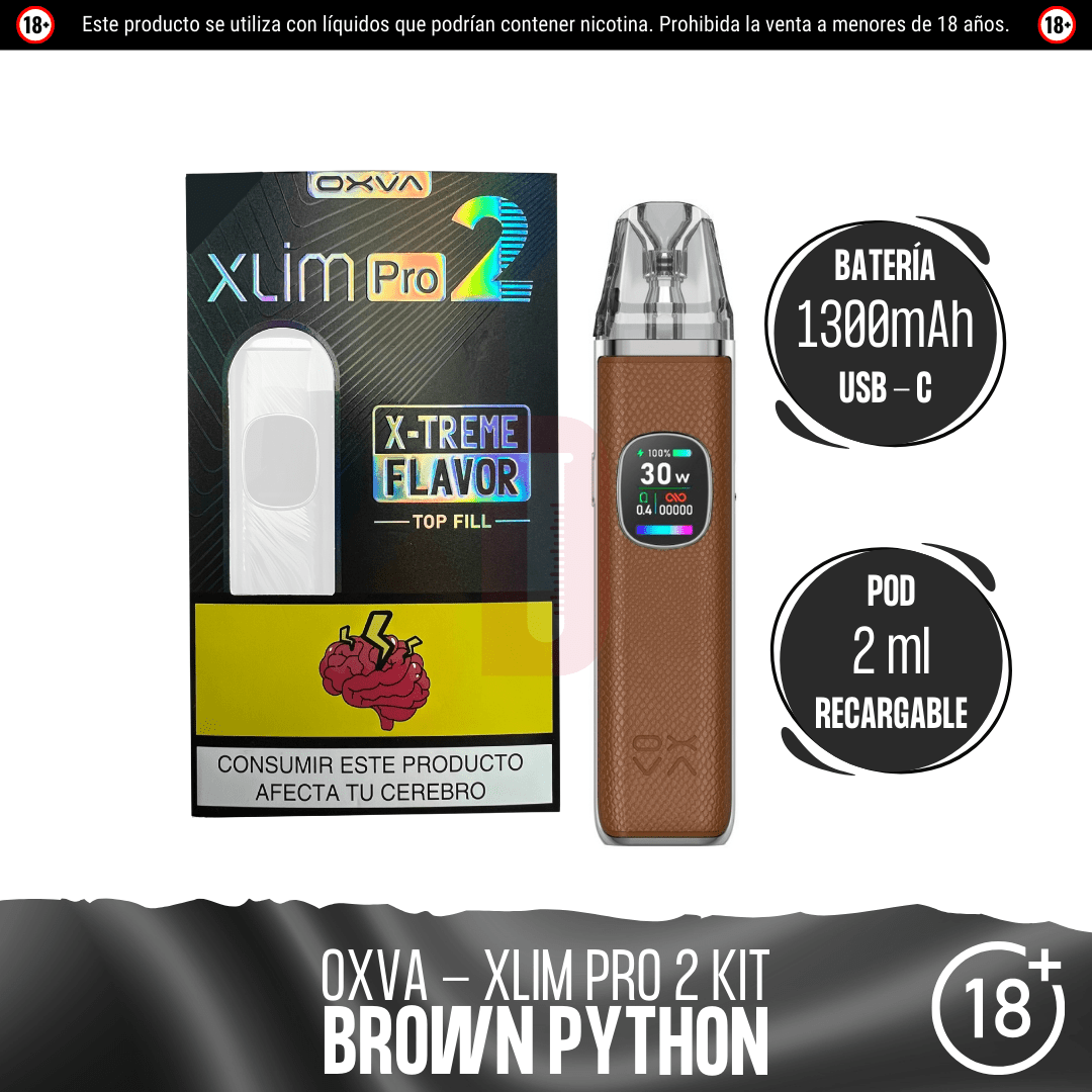 Oxva - Xlim Pro 2 Kit - Pod - Oxva | EQ-OXVA-XLIM-PRO-2-BR