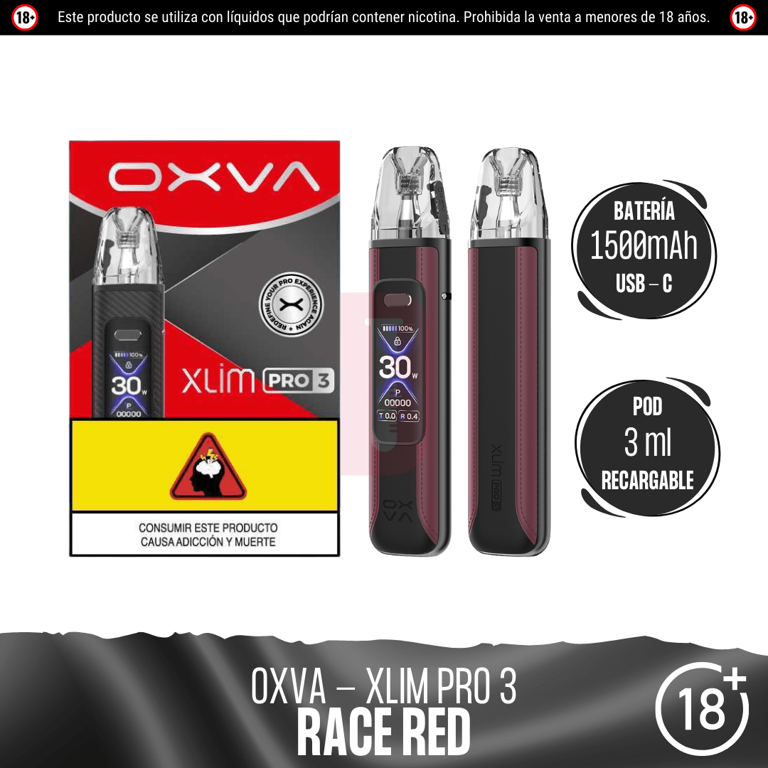 Oxva - Xlim Pro 3 - Pod - Oxva | EQ-OXVA-XLIM-3PR-RAR