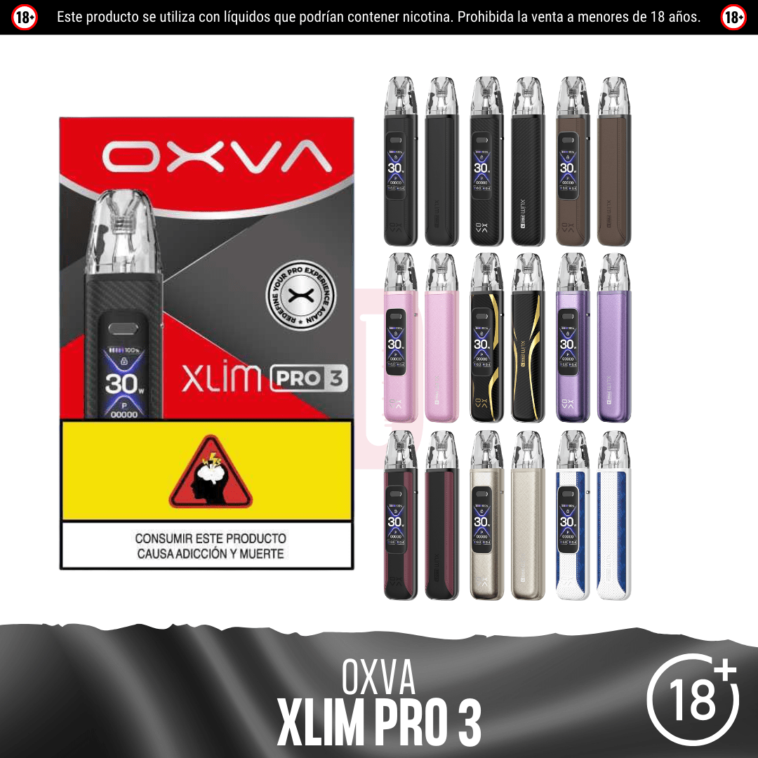 Oxva - Xlim Pro 3 - Pod - Oxva | EQ-OXVA-XLIM-3PR-BLL