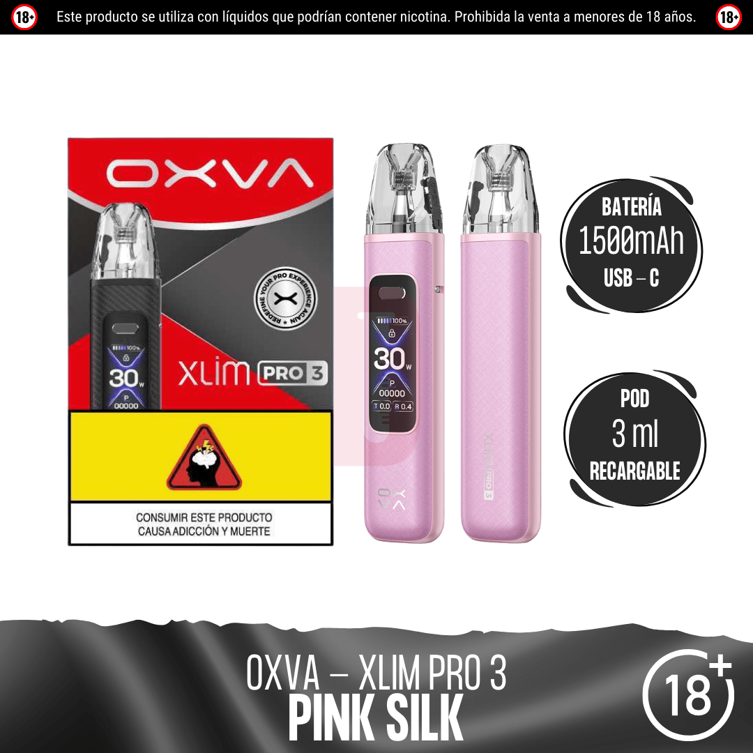 Oxva - Xlim Pro 3 - Pod - Oxva | EQ-OXVA-XLIM-3PR-PIS