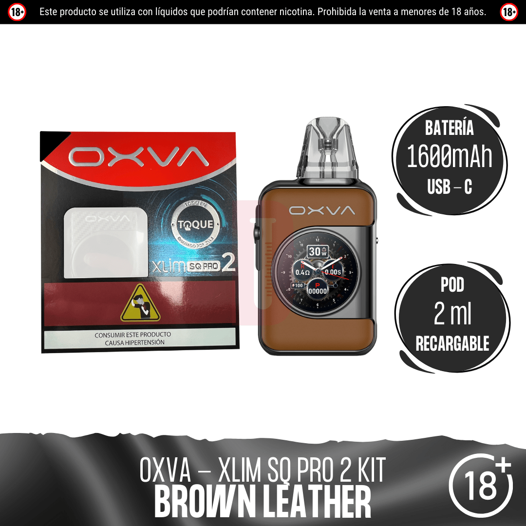 Oxva - Xlim SQ Pro 2 Kit - Pod - Oxva | EQ-OXVA-XLIM-SQPRO2-BRL