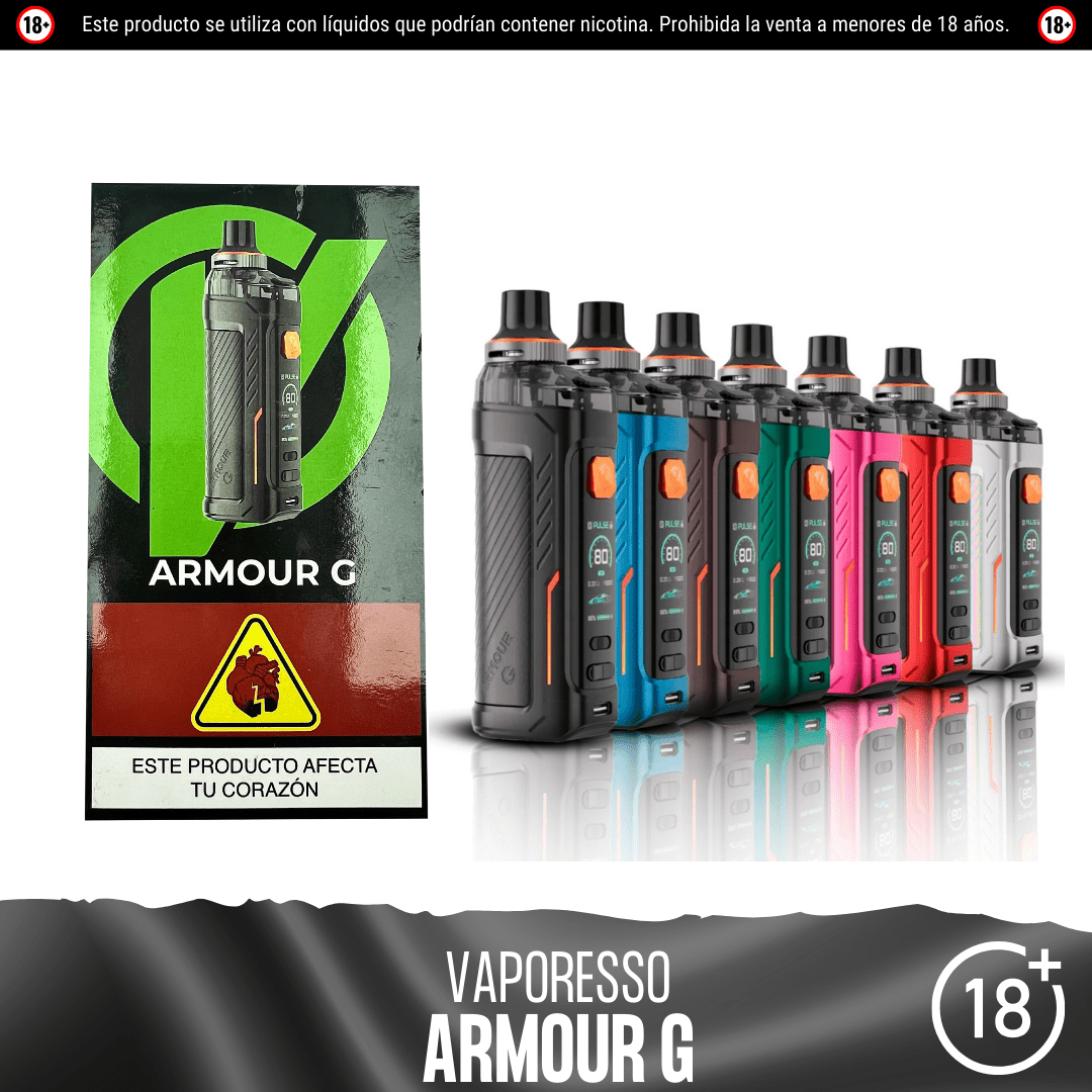 Vaporesso - Armour G Kit - Pod - Vaporesso | EQ-VPS-ARM-GKI-BLA