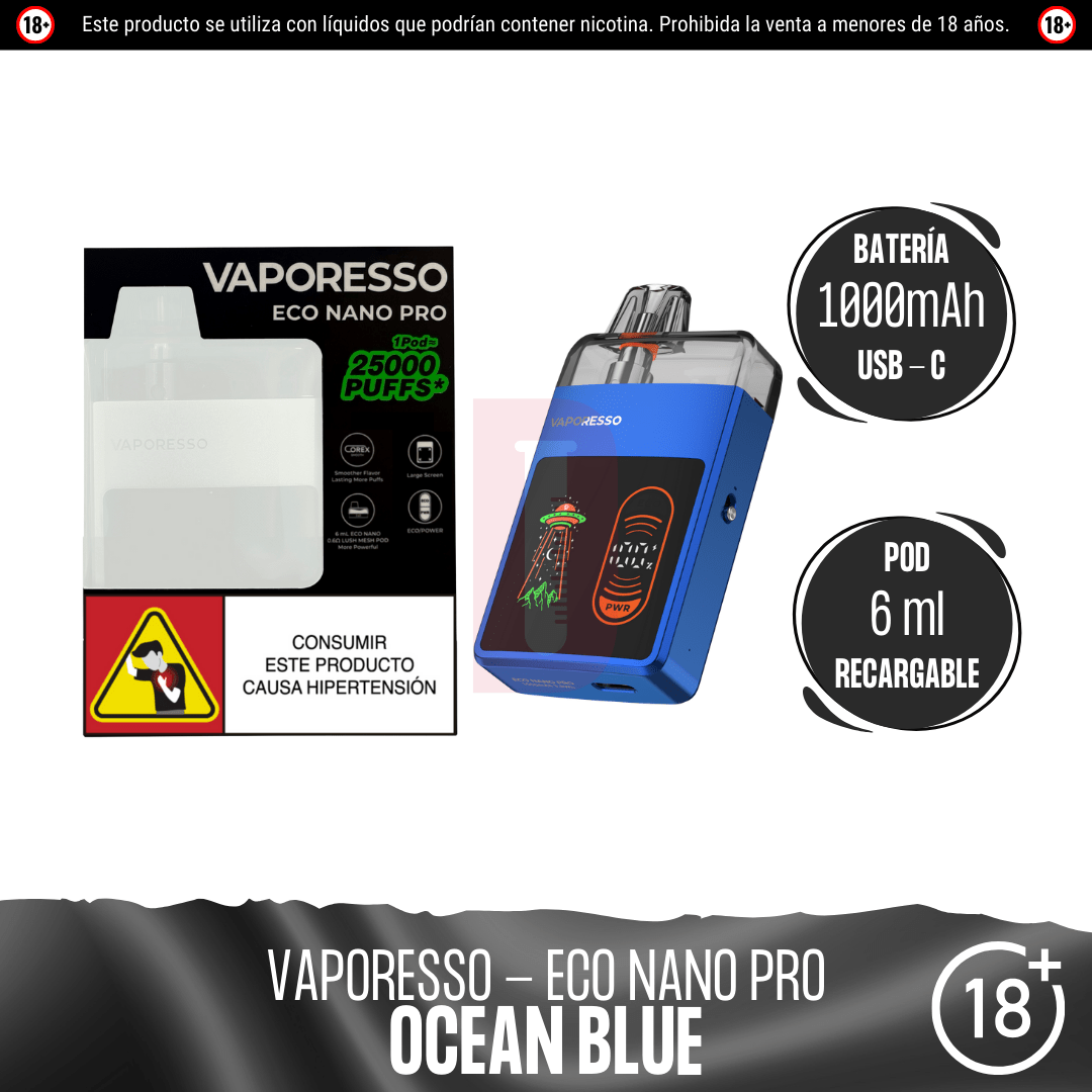 Vaporesso - Eco Nano PRO Kit - Pod - Vaporesso | EQ-VPS-ENP-06