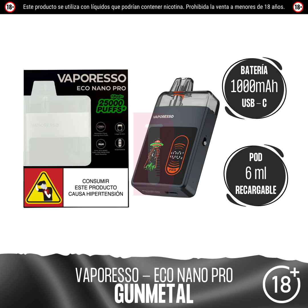 Vaporesso - Eco Nano PRO Kit - Pod - Vaporesso | EQ-VPS-ENP-04