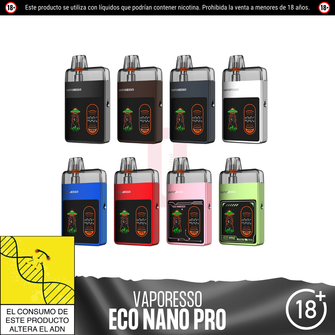Vaporesso - Eco Nano PRO Kit - Pod - Vaporesso | EQ - VPS - ENP - 00