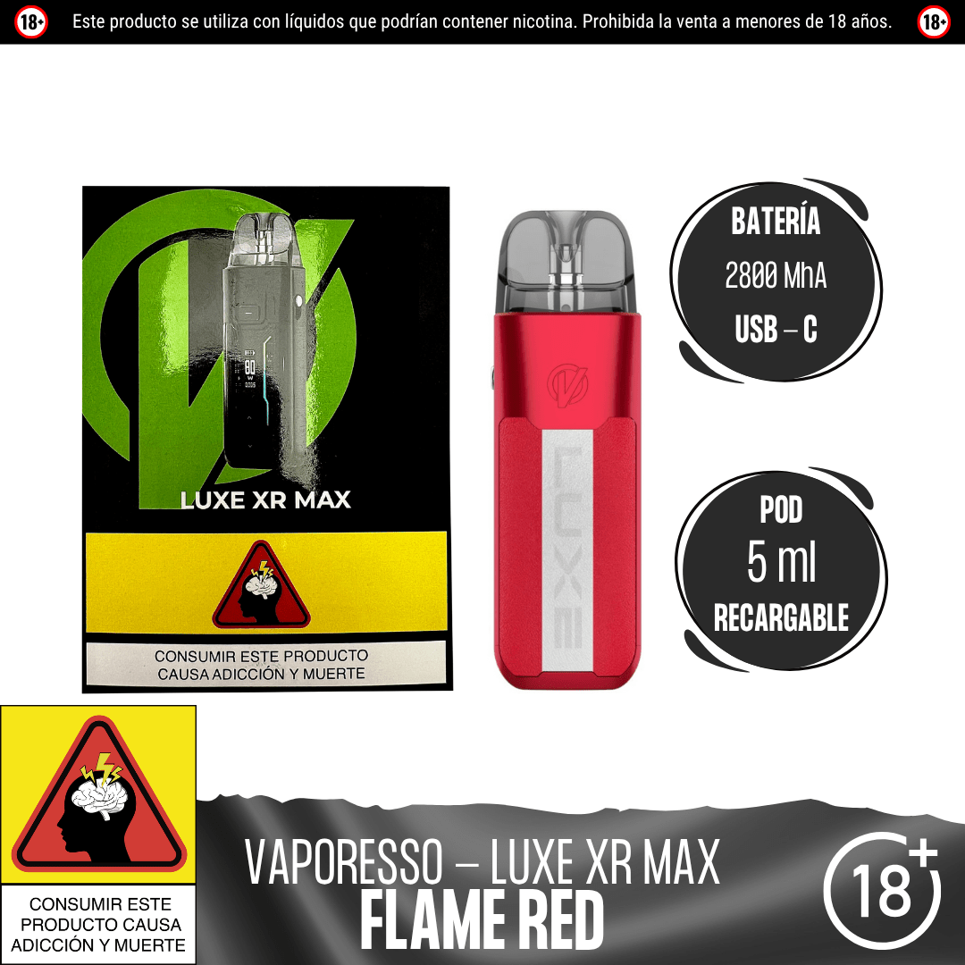 Vaporesso - Luxe XR Max Kit - Pod - Vaporesso | EQ - VPS - LUXE - XRM - FLR
