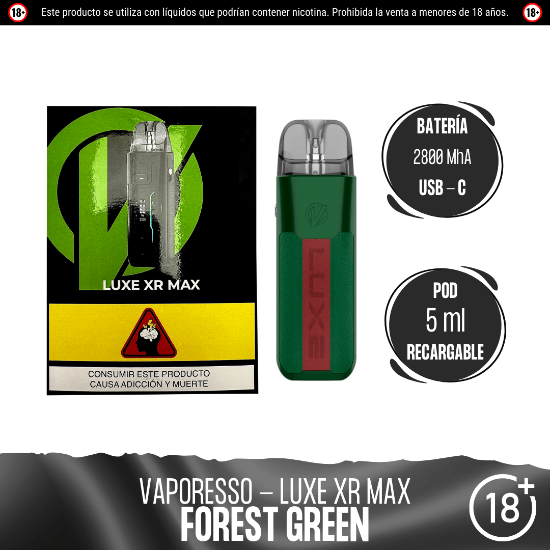 Vaporesso - Luxe XR Max Kit - Pod - Vaporesso | EQ-VPS-LUXE-XRM-FOG