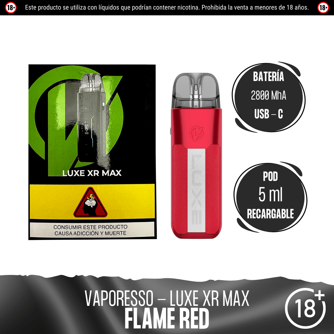 Vaporesso - Luxe XR Max Kit - Pod - Vaporesso | EQ-VPS-LUXE-XRM-FLR
