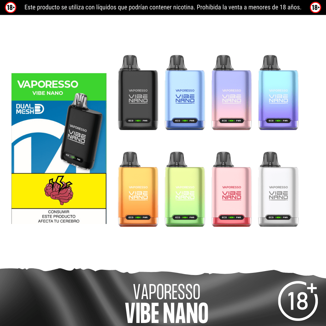 Vaporesso - Vibe Nano - Pod - Vaporesso | EQ-VPS-VIBE-NA-00