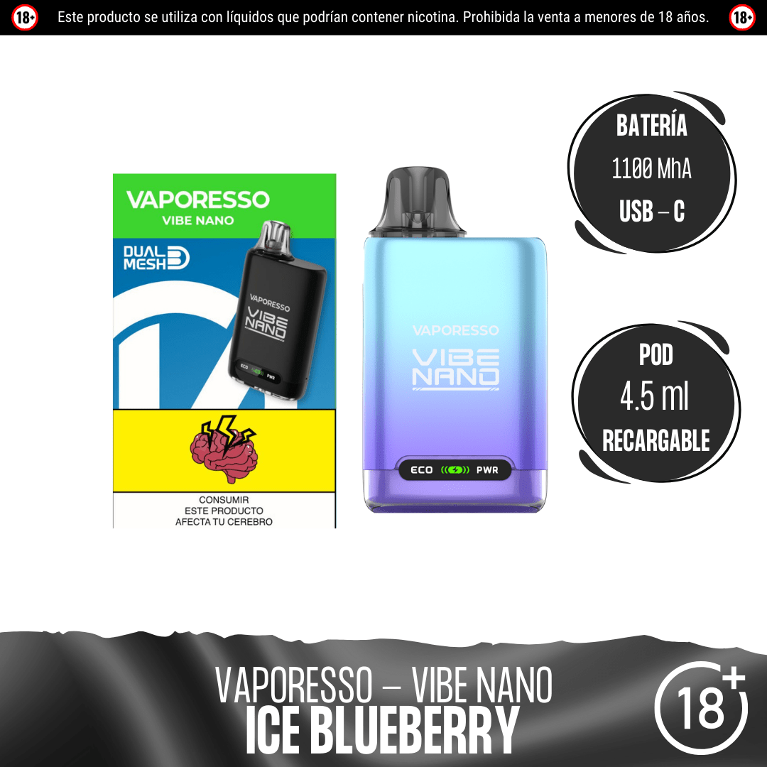 Vaporesso - Vibe Nano - Pod - Vaporesso | EQ-VPS-VIBE-NA-03