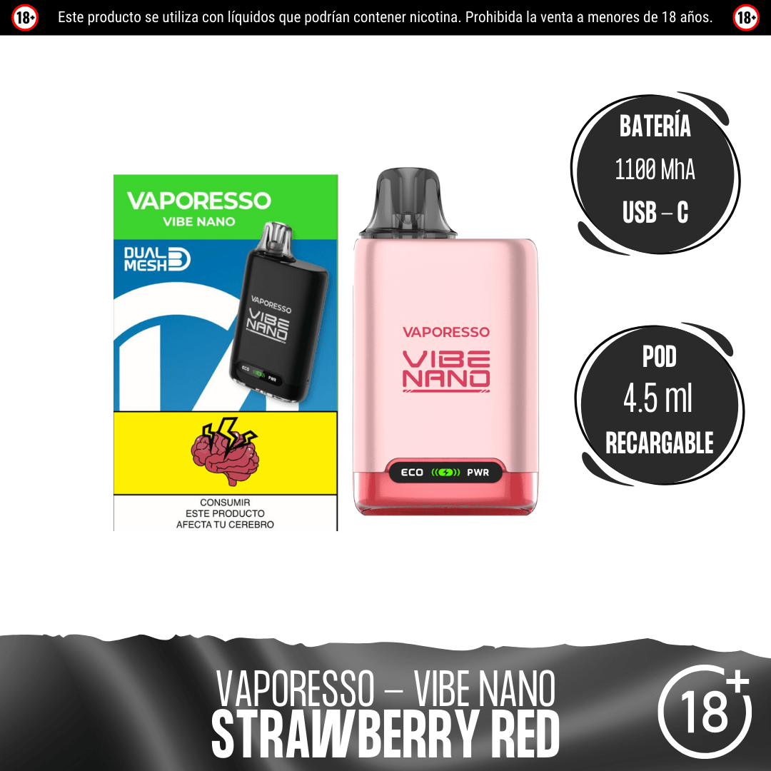 Vaporesso - Vibe Nano - Pod - Vaporesso | EQ-VPS-VIBE-NA-06
