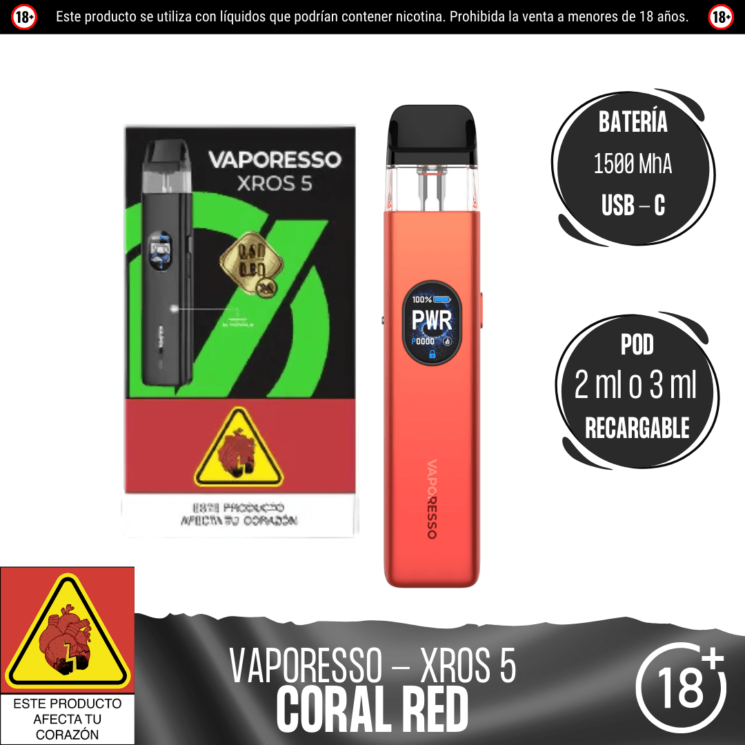 Vaporesso - Xros 5 Kit - Pod - Vaporesso | EQ - VPS - XROS - 5K - 02