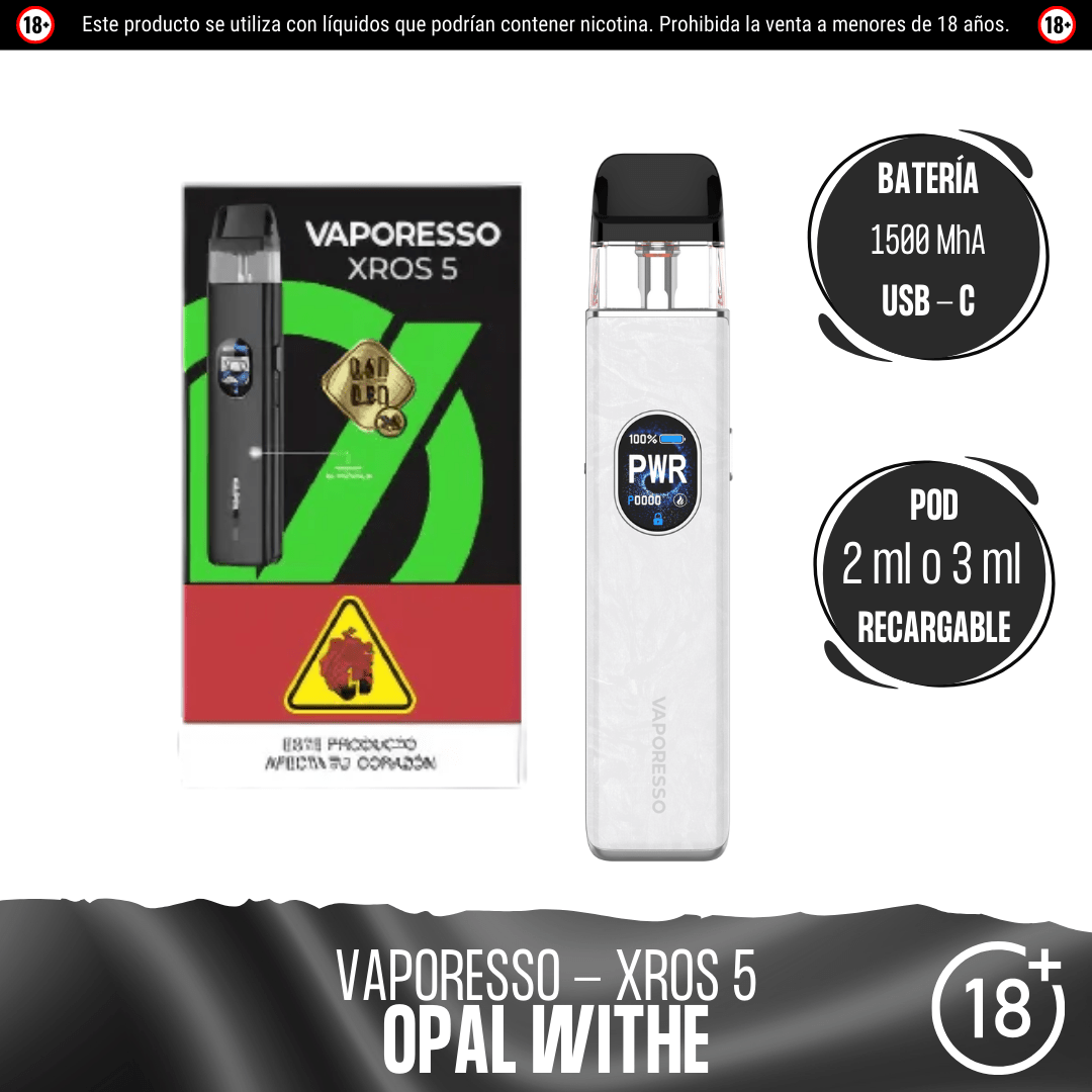 Vaporesso - Xros 5 Kit - Pod - Vaporesso | EQ-VPS-XROS-5K-06