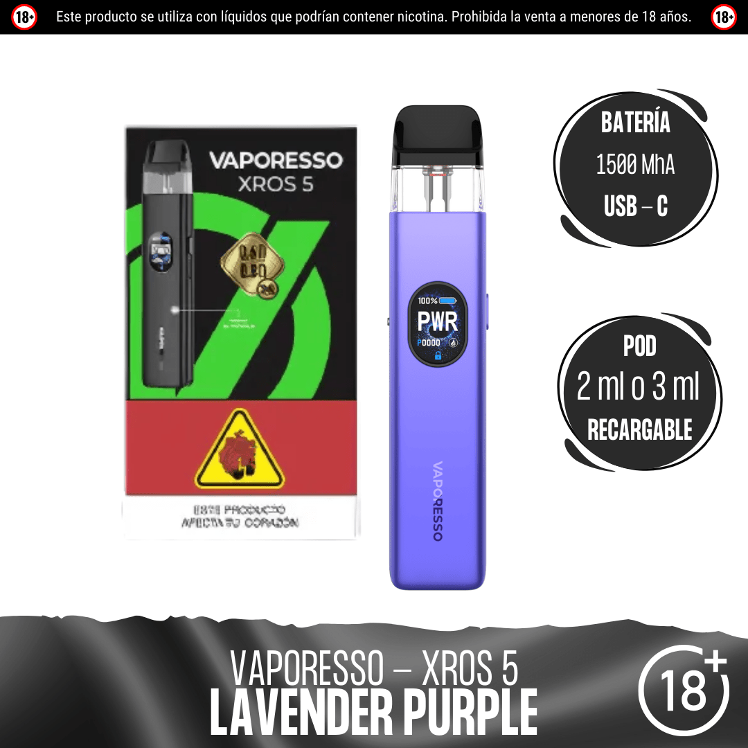 Vaporesso - Xros 5 Kit - Pod - Vaporesso | EQ-VPS-XROS-5K-01
