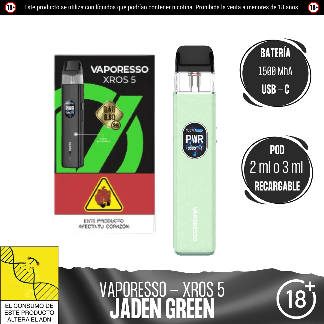 Vaporesso - Xros 5 Kit - Pod - Vaporesso | EQ - VPS - XROS - 5K - 08