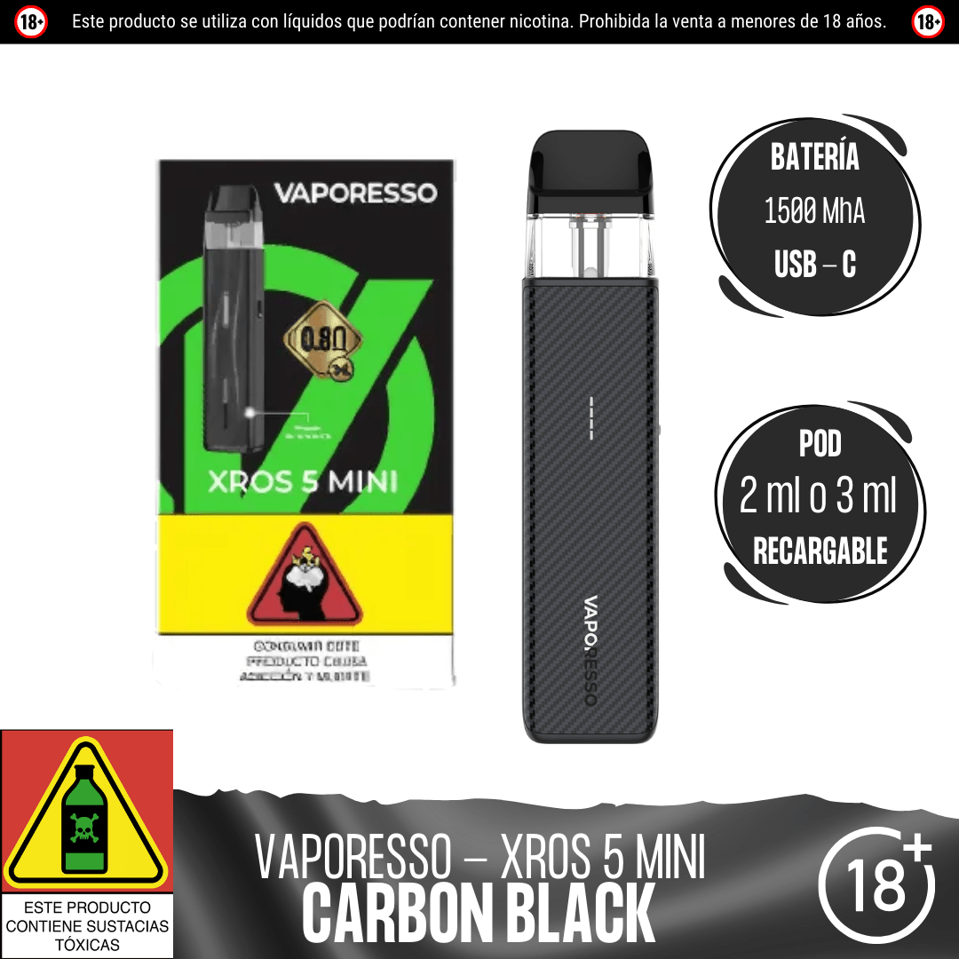 Vaporesso - Xros 5 Mini - Pod - Vaporesso | EQ - VPS - XROS - 5M - 02