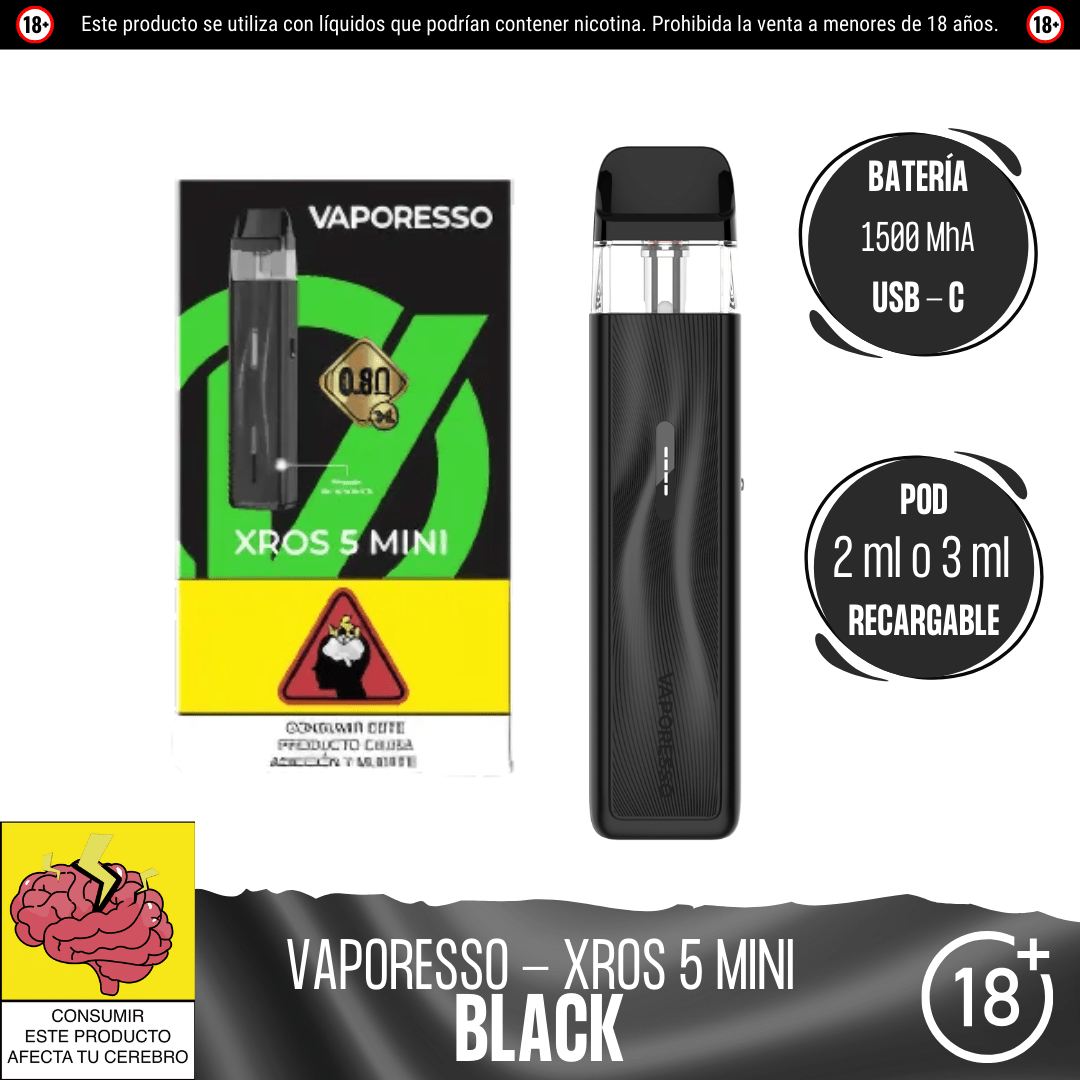Vaporesso - Xros 5 Mini - Pod - Vaporesso | EQ - VPS - XROS - 5M - 01