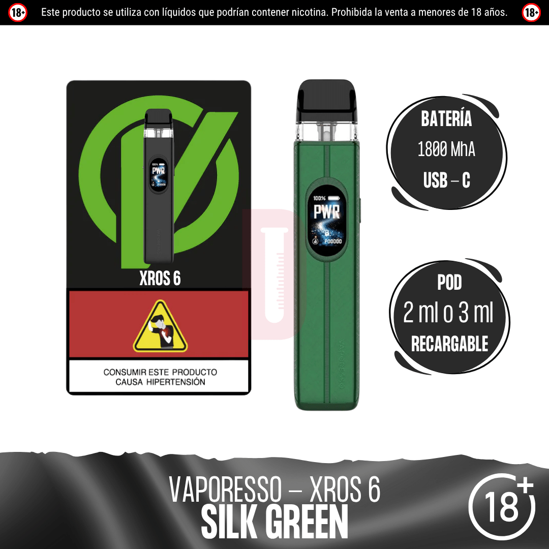 Vaporesso - XROS 6 Kit - Pod - Vaporesso | EQ-VPS-XROS-6K-SLB
