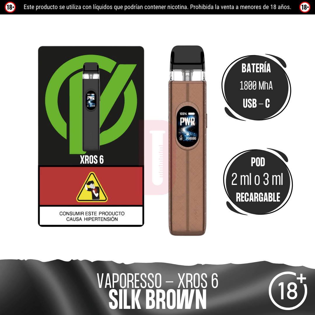 Vaporesso - XROS 6 Kit - Pod - Vaporesso | EQ-VPS-XROS-6K-SIB