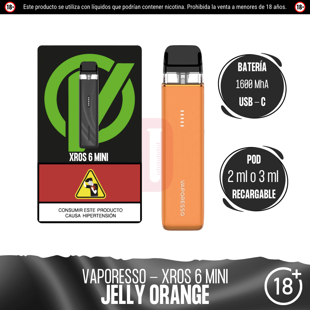 Vaporesso - XROS 6 Mini Kit - Pod - Vaporesso | EQ-VPS-XROS-6KM-JOR