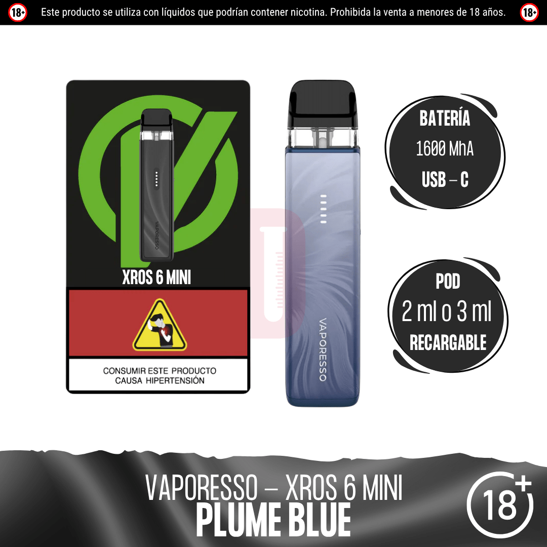 Vaporesso - XROS 6 Mini Kit - Pod - Vaporesso | EQ-VPS-XROS-6KM-PLB