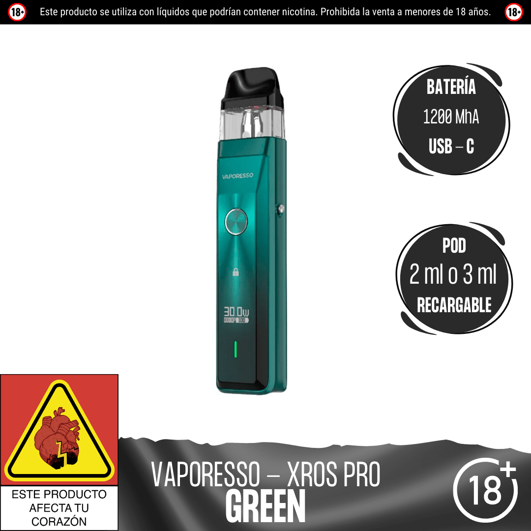 Vaporesso - Xros Pro Kit - Pod - Vaporesso | EQ - VPS - XROS - PRO - 02