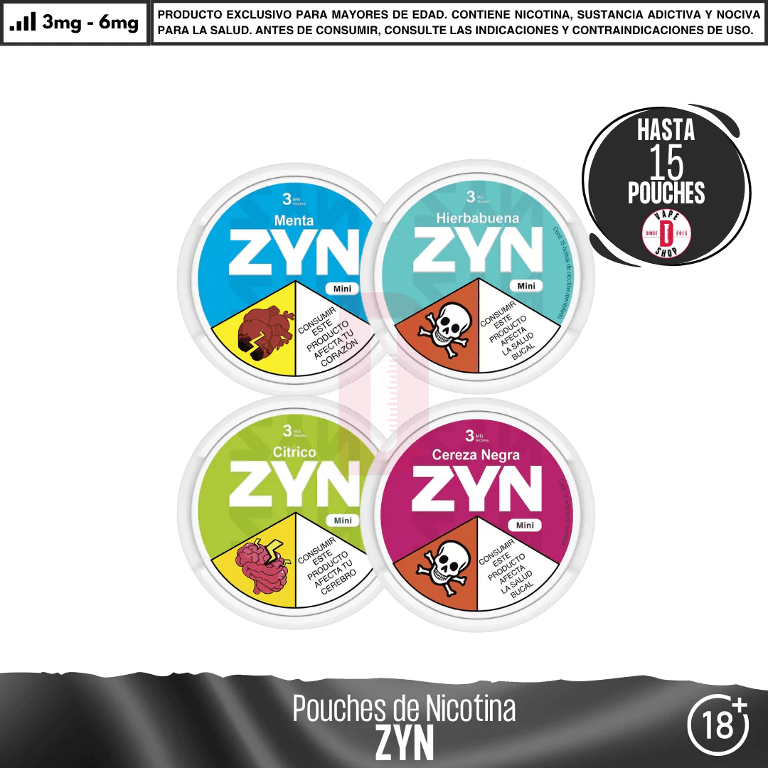 ZYN - Pouches Bolsas de Nicotina - Pouches - ZYN | POU - ZYN - CI - 03