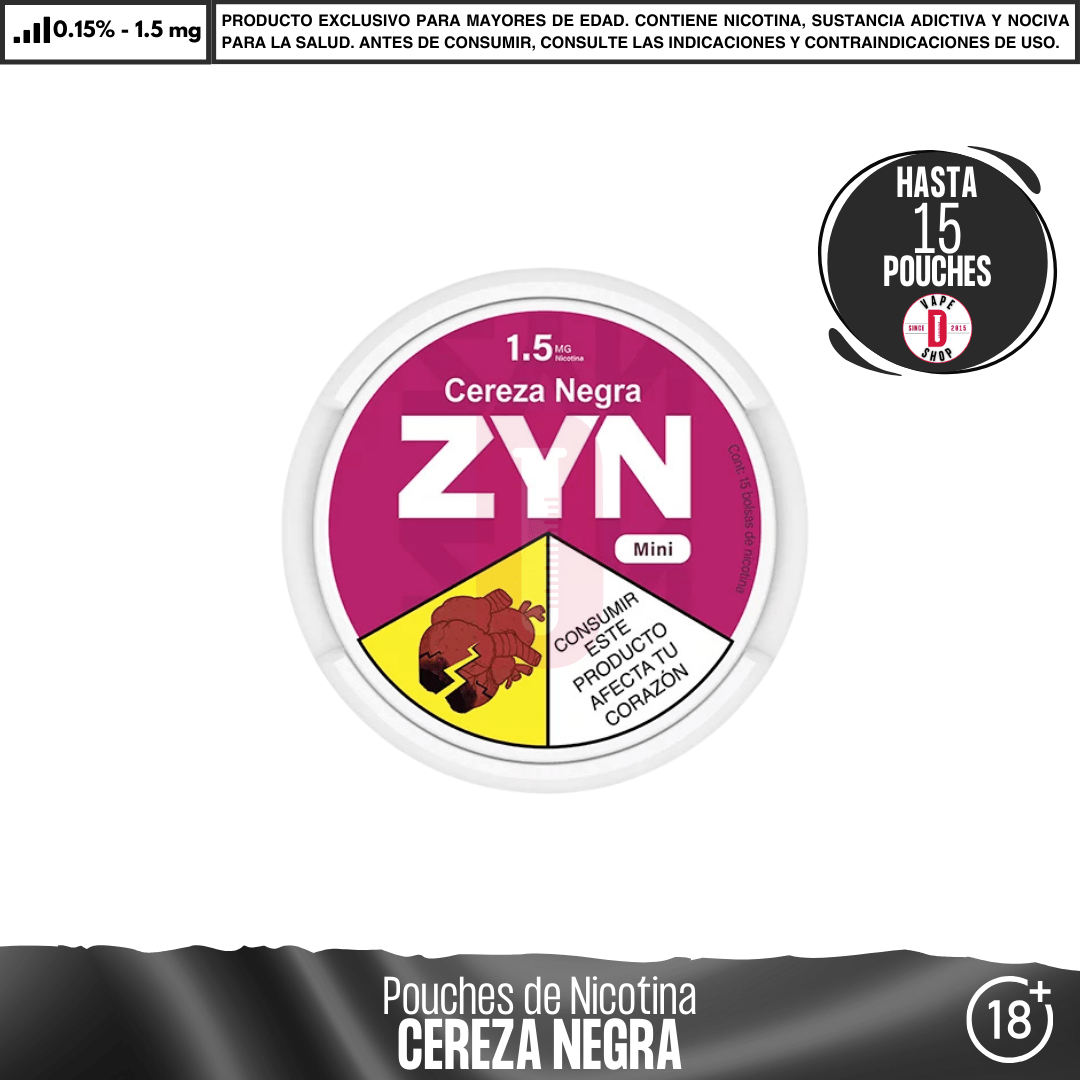 ZYN - Pouches Bolsas de Nicotina - Pouches - ZYN | POU-ZYN-BH-15